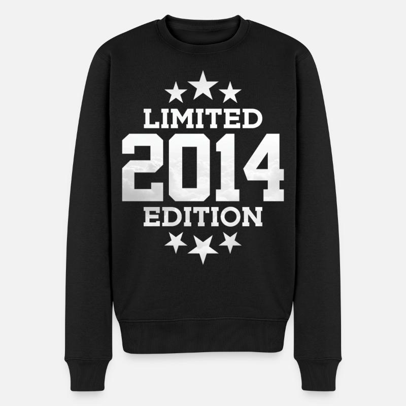 ÉDITION LIMITÉE 2014 12E ANNIVERSAIRE - Pull Premium bio Homme - noir