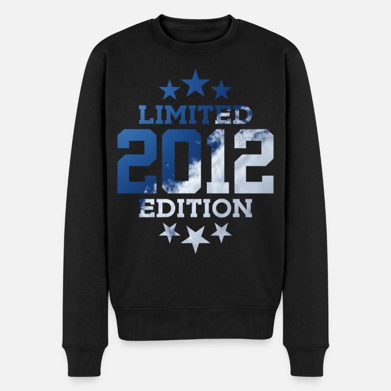 ÉDITION LIMITÉE 2012 14E ANNIVERSAIRE - Pull Premium bio Homme - noir