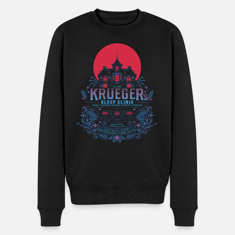 Die Nightmare Clinic - Männer Premium Bio Pullover - Schwarz