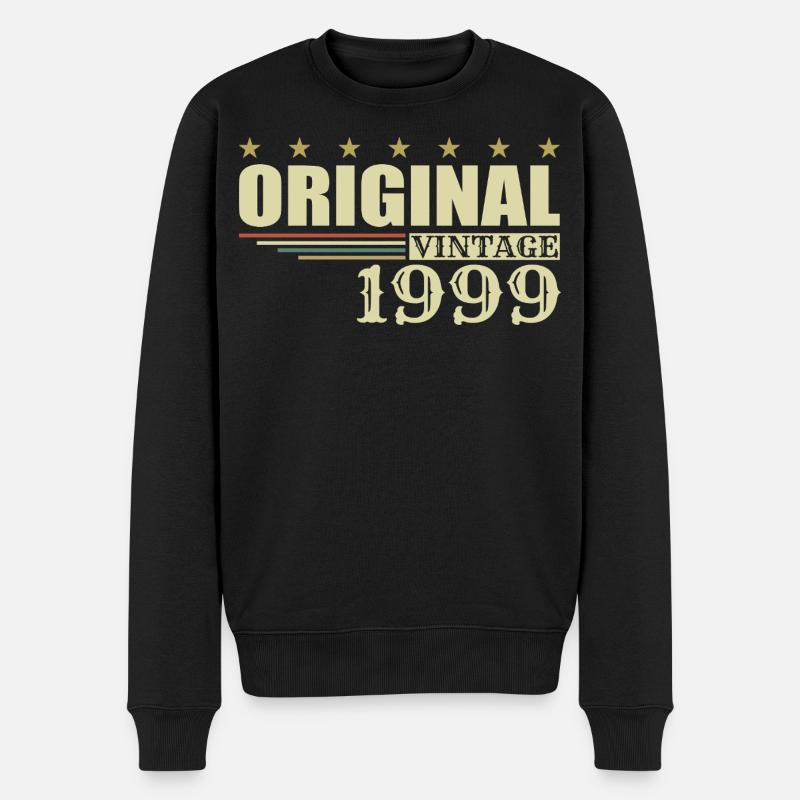 1999 Anniversaire - 1999 - Pull Premium bio Homme - noir