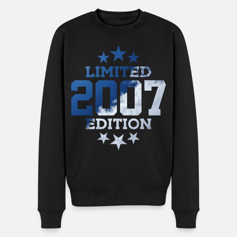 ÉDITION LIMITÉE 2007 19E ANNIVERSAIRE - Pull Premium bio Homme - noir