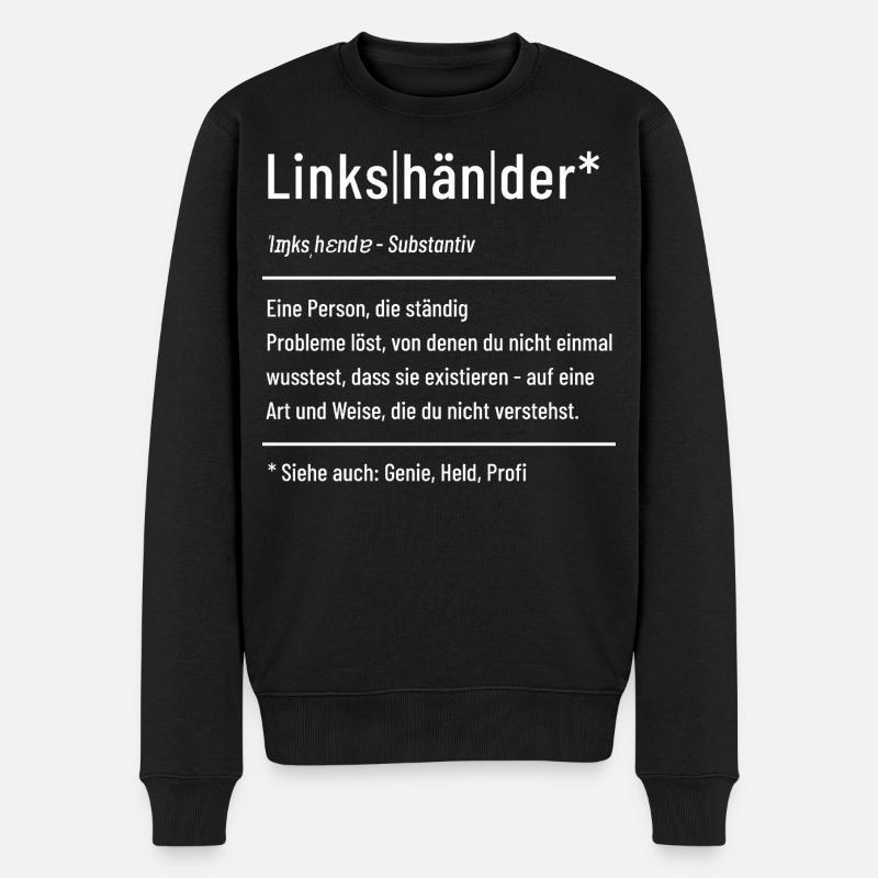 Gauchers - Définition - Lexique - Pull Premium bio Homme - noir