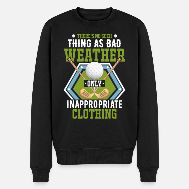 golfe - Pull Premium bio Homme - noir