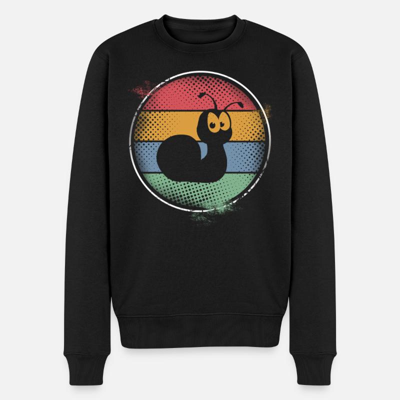 escargot - Pull Premium bio Homme - noir