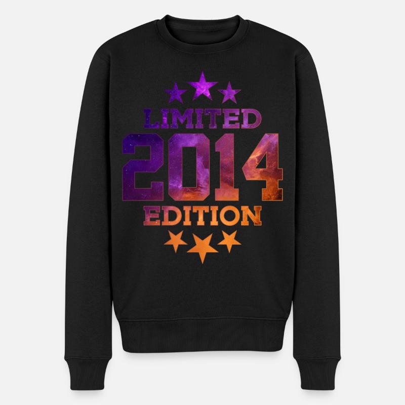ÉDITION LIMITÉE 2014 12E ANNIVERSAIRE - Pull Premium bio Homme - noir