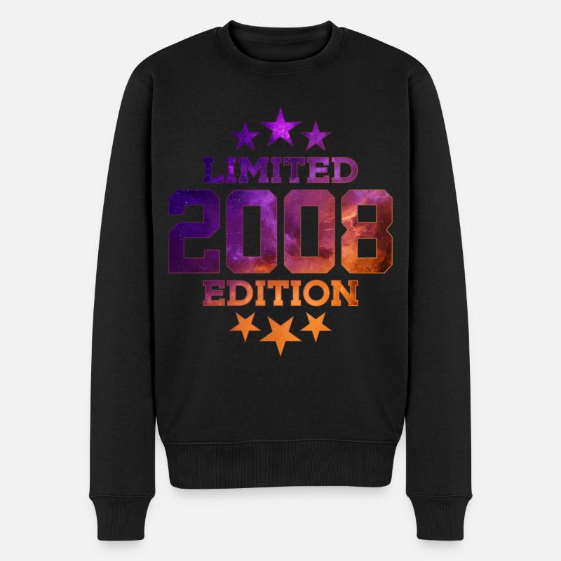 ÉDITION LIMITÉE 2008 18E ANNIVERSAIRE - Pull Premium bio Homme - noir