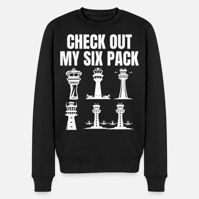 Découvrez mon pack de six - Pull Premium bio Homme - noir
