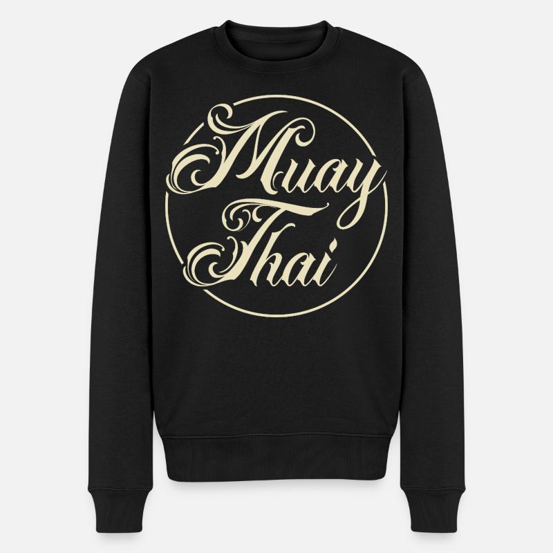 Muay thaï - Pull Premium bio Homme - noir