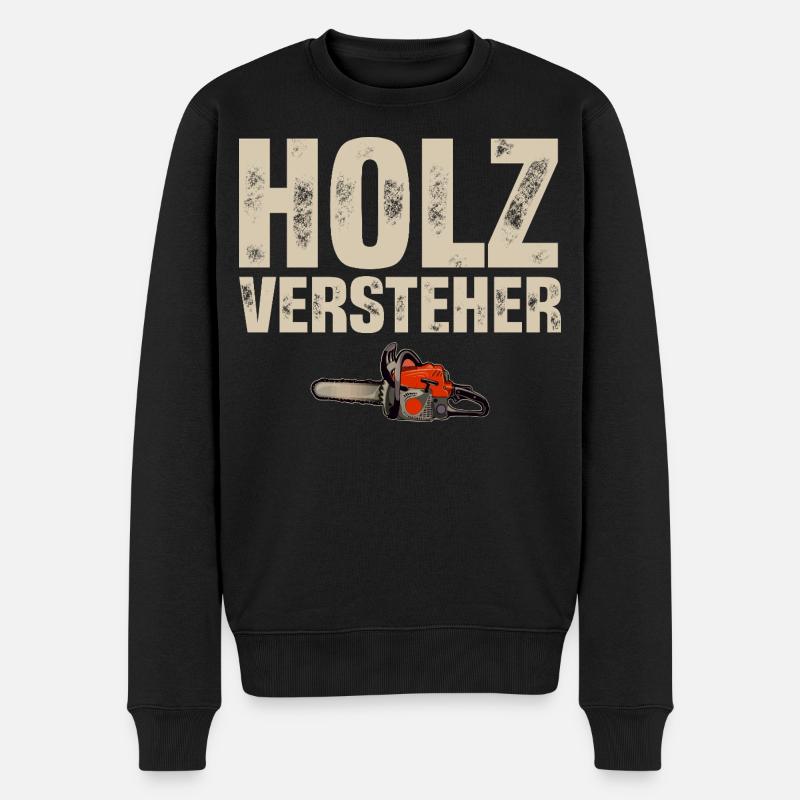 bûcheron - Pull Premium bio Homme - noir