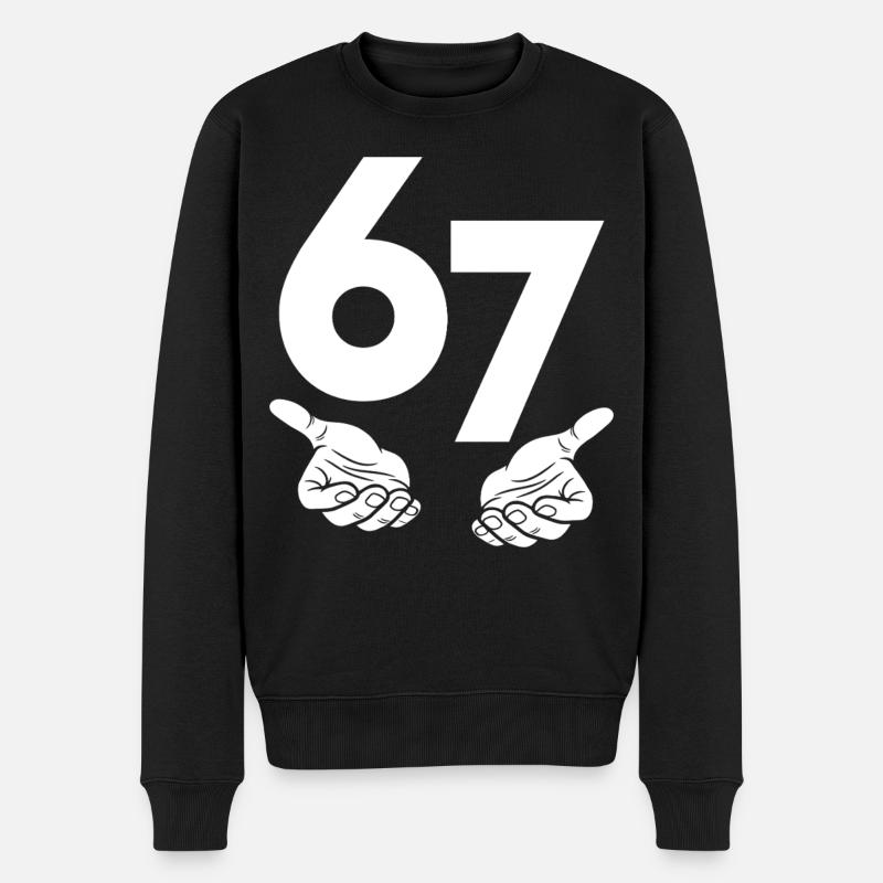 6 7 - Pull Premium bio Homme - noir