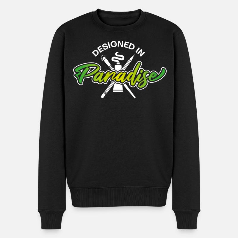 Conçu au paradis - Pull Premium bio Homme - noir