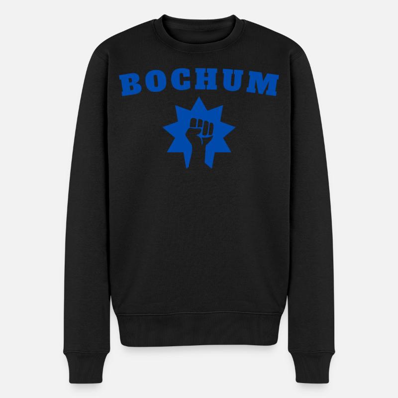 Bochum - Pull Premium bio Homme - noir