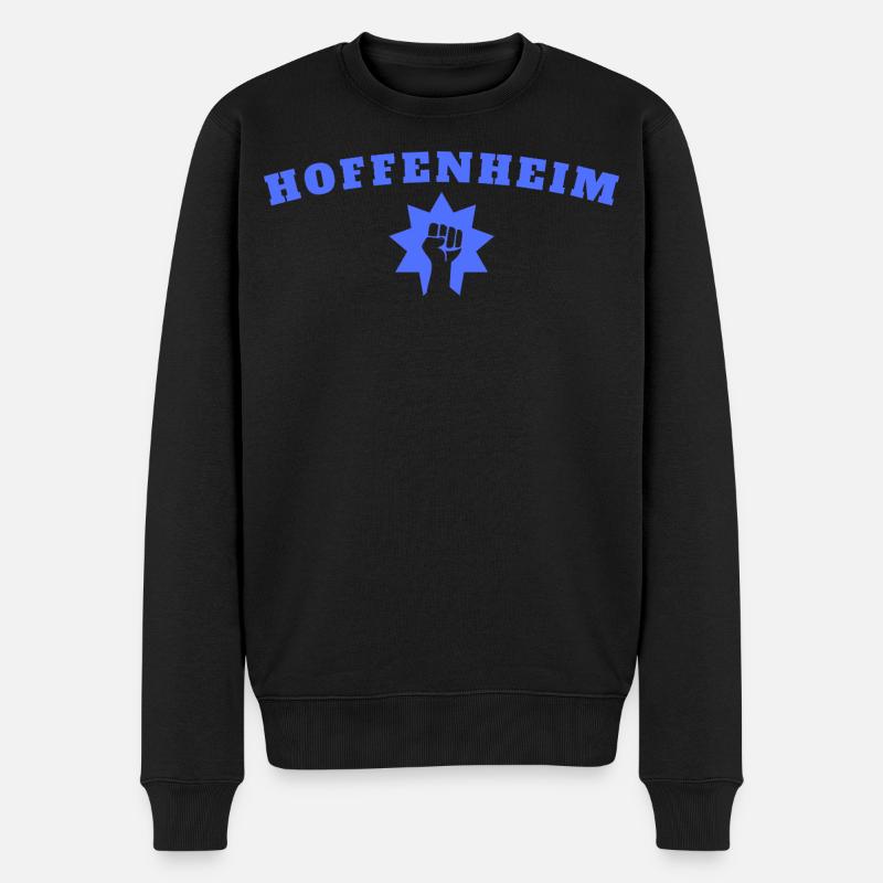 Hoffenheim - Männer Premium Bio Pullover - Schwarz