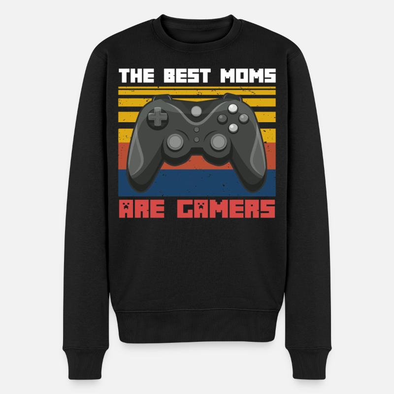 Mama Gaming Gamer - Pull Premium bio Homme - noir