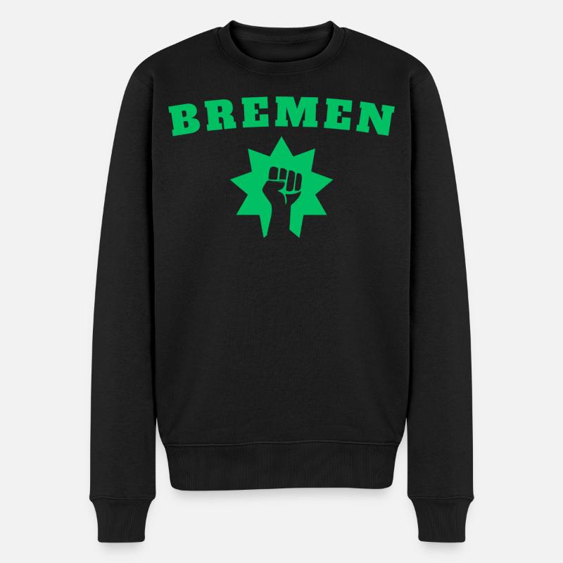 Brême - Pull Premium bio Homme - noir