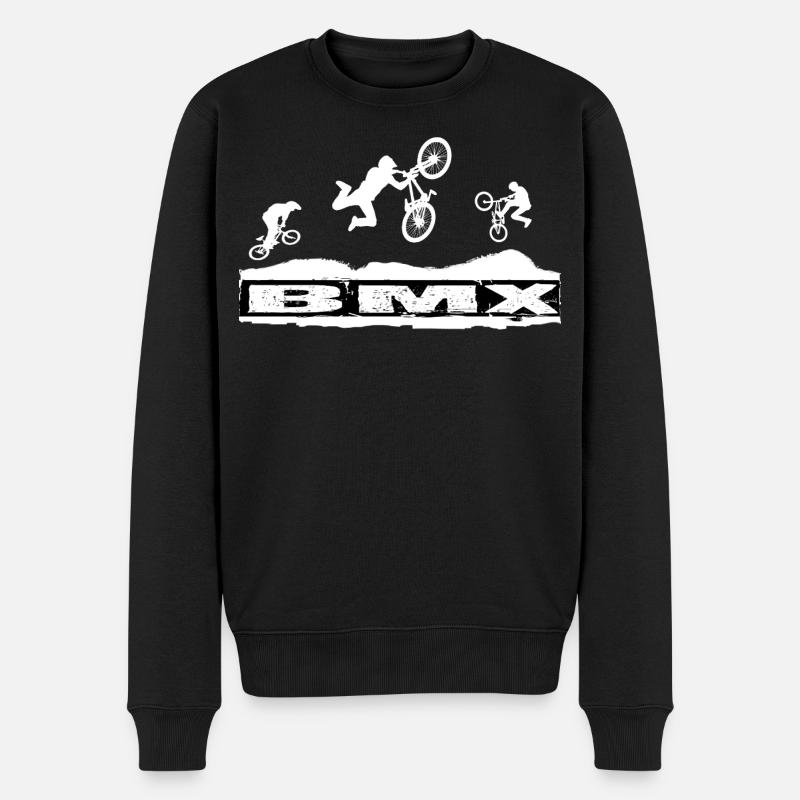 Vélo BMX - Pull Premium bio Homme - noir