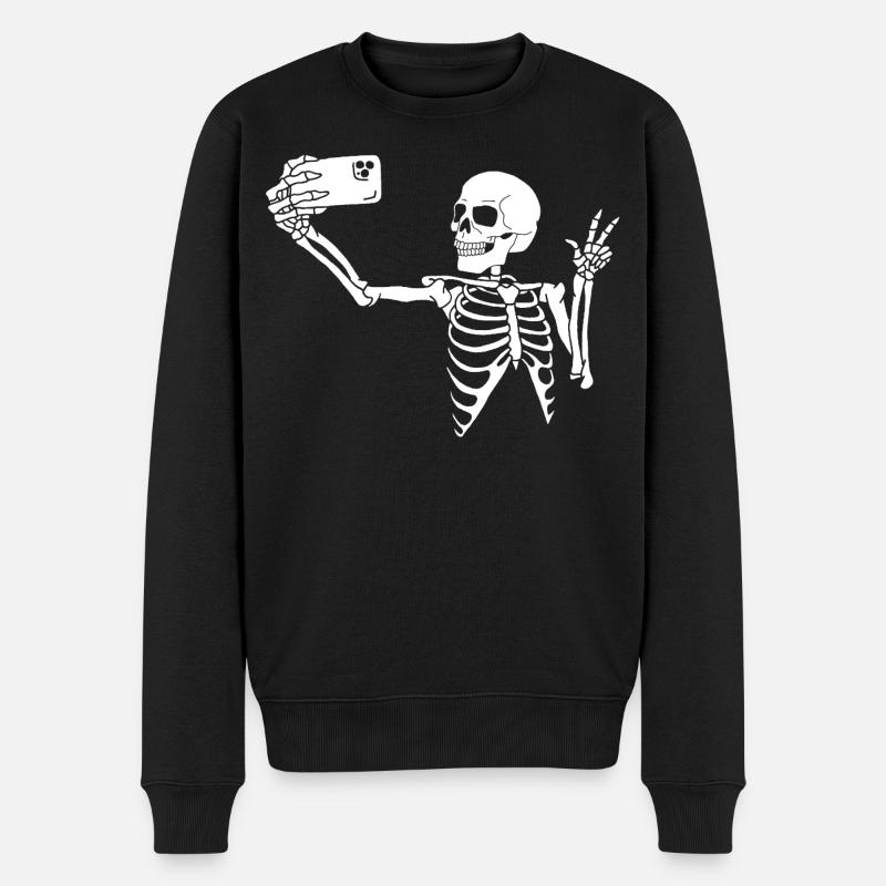 Un dernier selfie  - Pull Premium bio Homme - noir