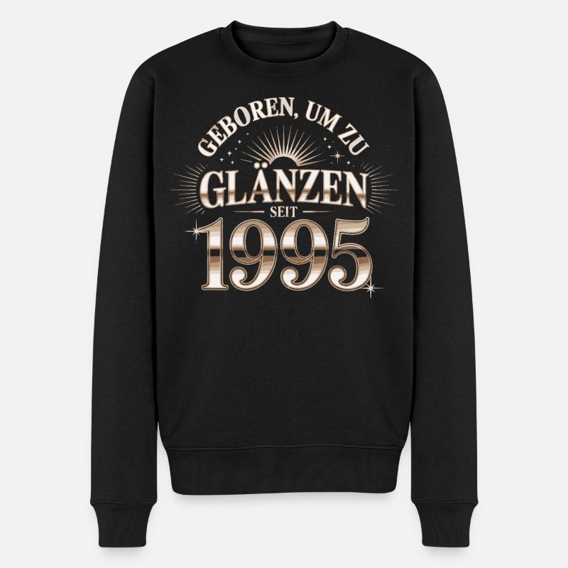 Né pour briller 1995 - Pull Premium bio Homme - noir