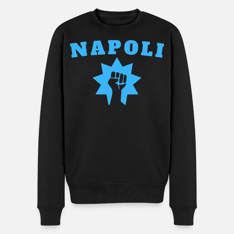 Napoli - Pull Premium bio Homme - noir