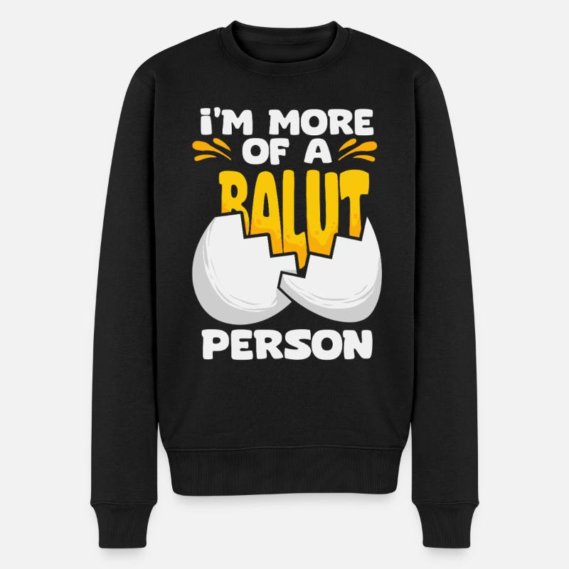 Balut Philippines - Pull Premium bio Homme - noir