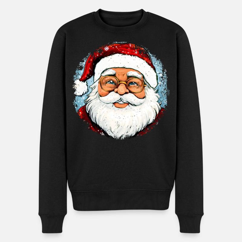 Père Noël - Pull Premium bio Homme - noir