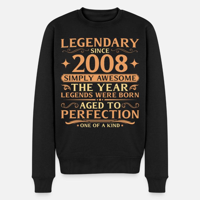 18e anniversaire de Legends 2008 - Pull Premium bio Homme - noir