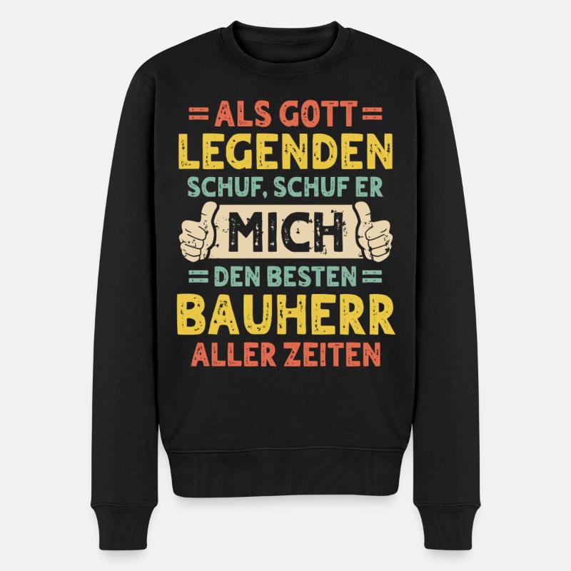 client - Pull Premium bio Homme - noir