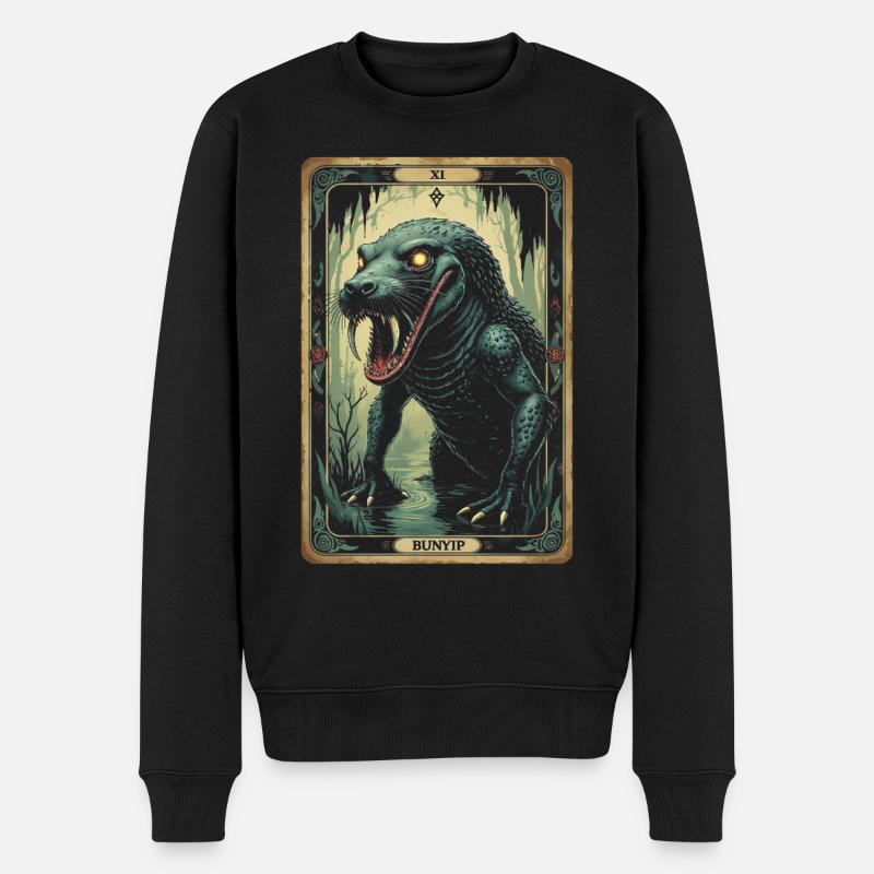 Bunyip Mythological Creatures - Men's Premium Organic Jumper - black