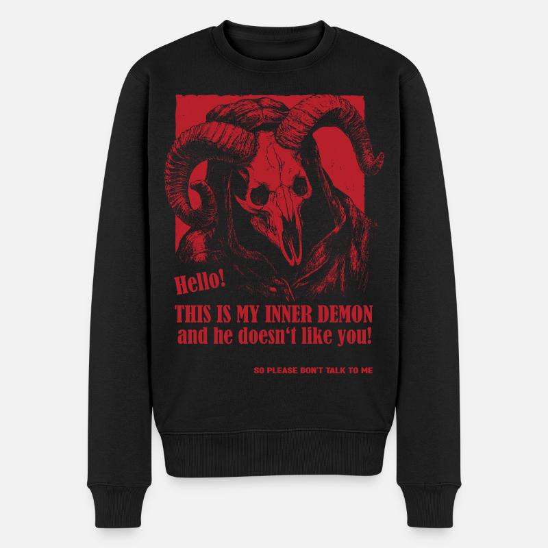 Mon démon intérieur - Pull Premium bio Homme - noir