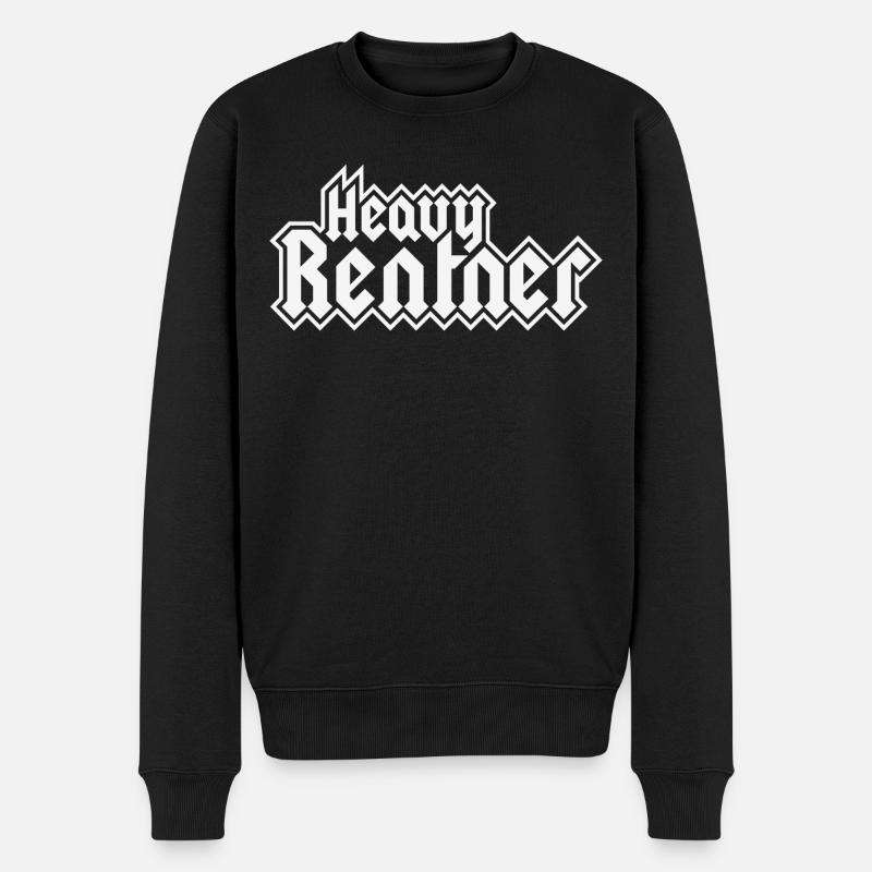Rockstyle des retraités lourds - Pull Premium bio Homme - noir