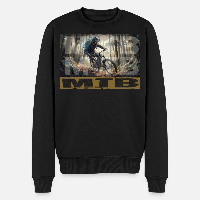 VTT - Pull Premium bio Homme - noir