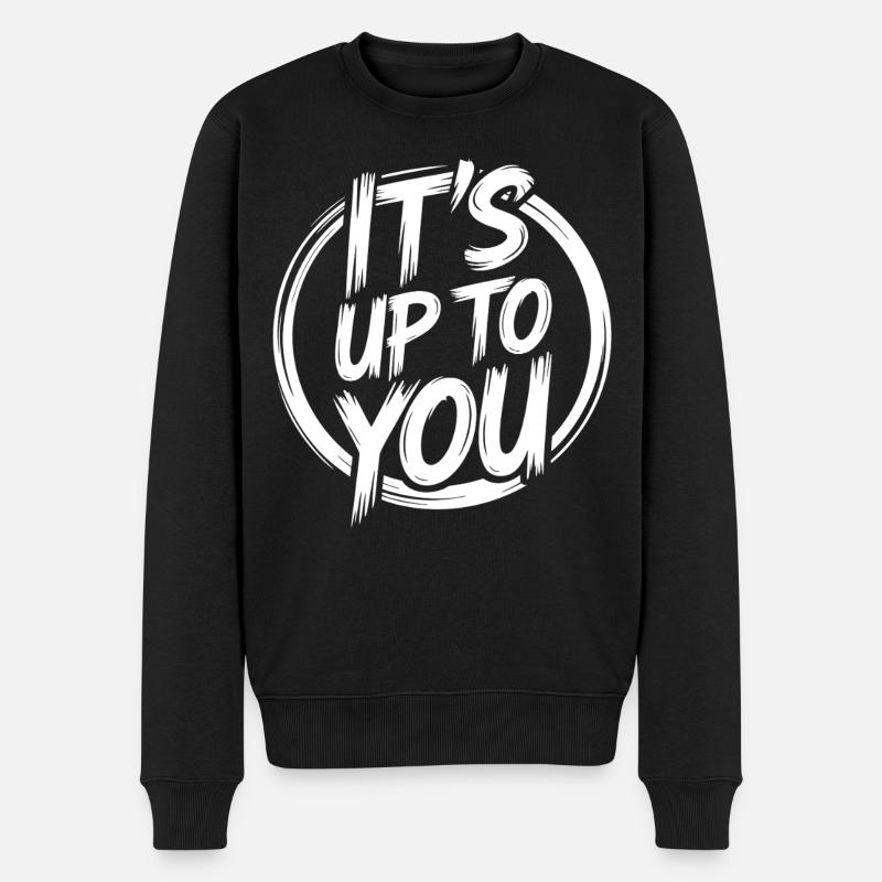 C’est à toi de voir - Pull Premium bio Homme - noir