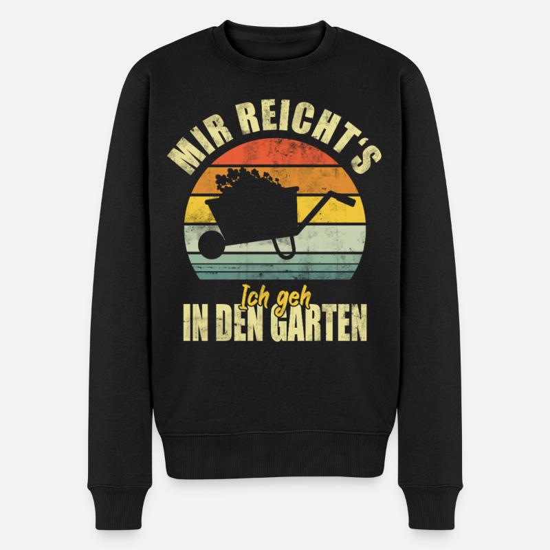 jardinier jardinier jardinage dicton drôle - Pull Premium bio Homme - noir