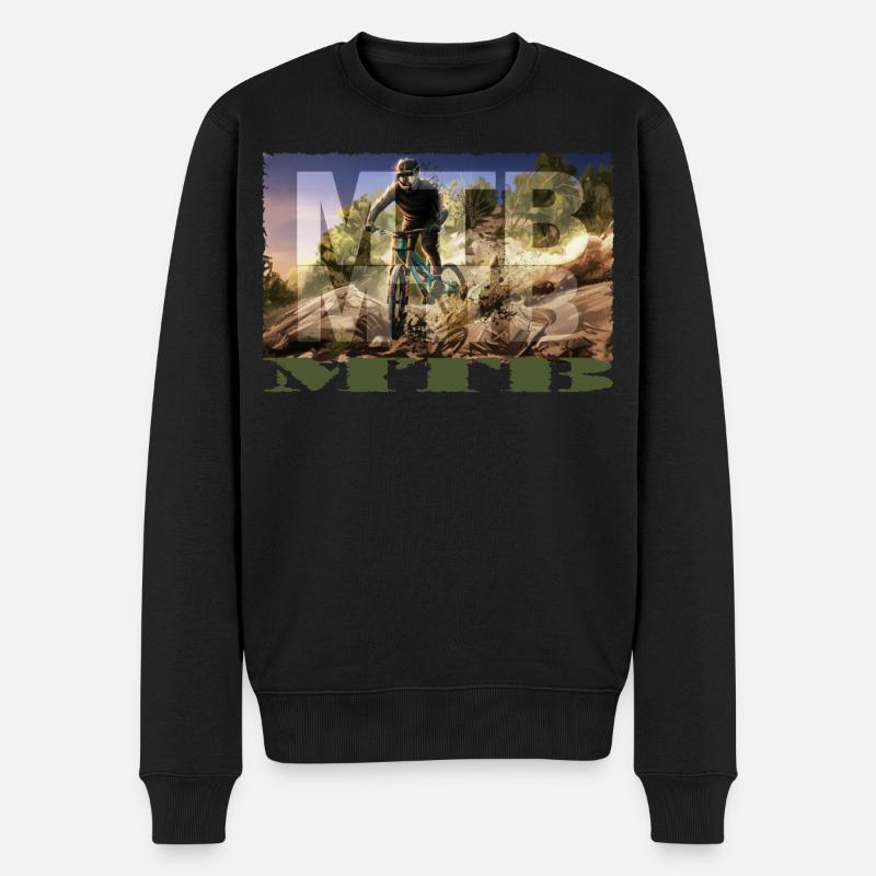 VTT - Pull Premium bio Homme - noir