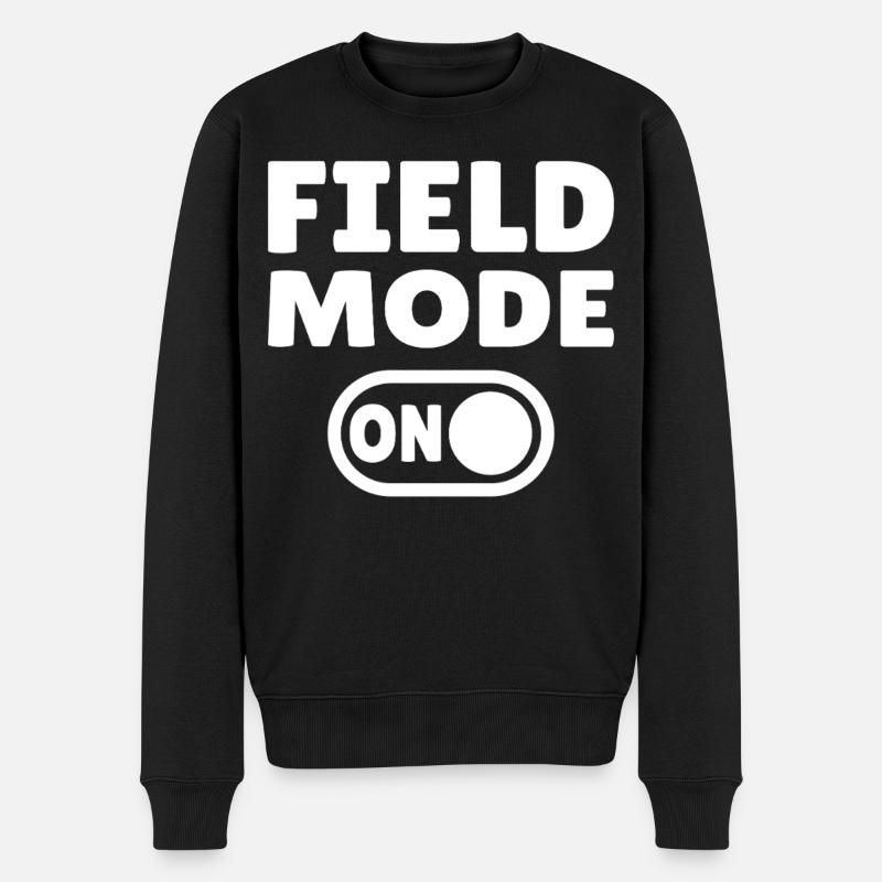 Mode terrain ACTIVÉ – Athlétisme - Pull Premium bio Homme - noir