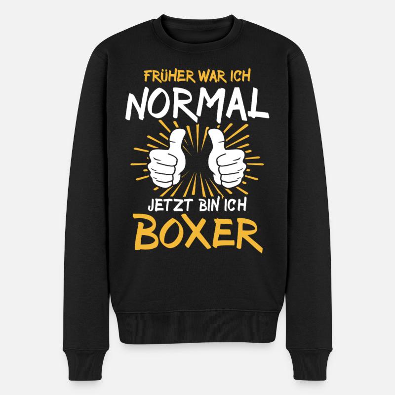 Dicton Boxer - Pull Premium bio Homme - noir