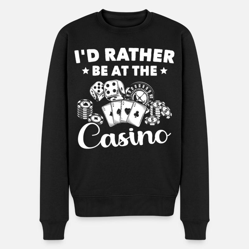 Casino - Pull Premium bio Homme - noir