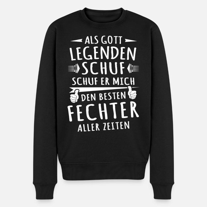 Épéiste - Pull Premium bio Homme - noir