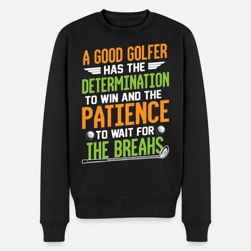 golfe - Pull Premium bio Homme - noir