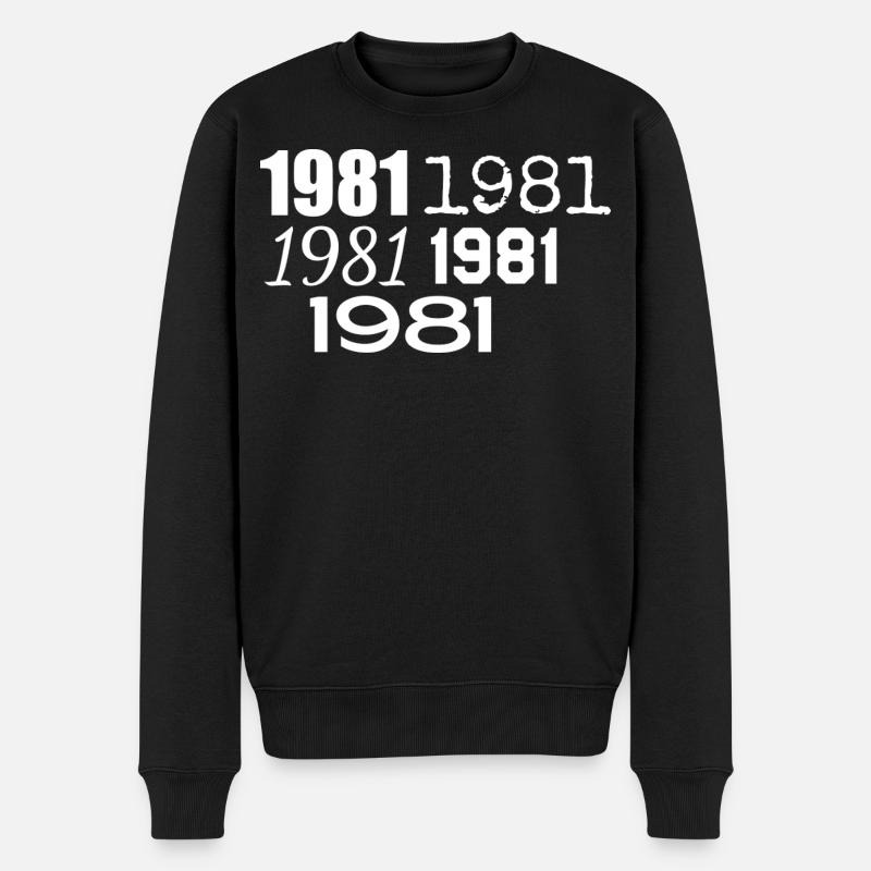 1981 - Pull Premium bio Homme - noir