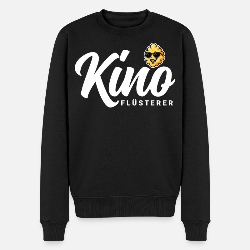 Chuchoteur de Cinéma - Pull Premium bio Homme - noir