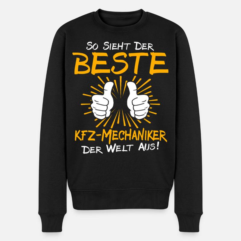Idée cadeau pour mécanicien automobile - Pull Premium bio Homme - noir