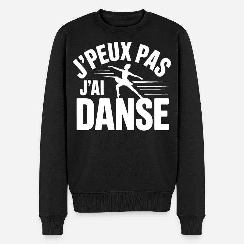 J'Peux Pas J'Ai Danse - Pull Premium bio Homme - noir
