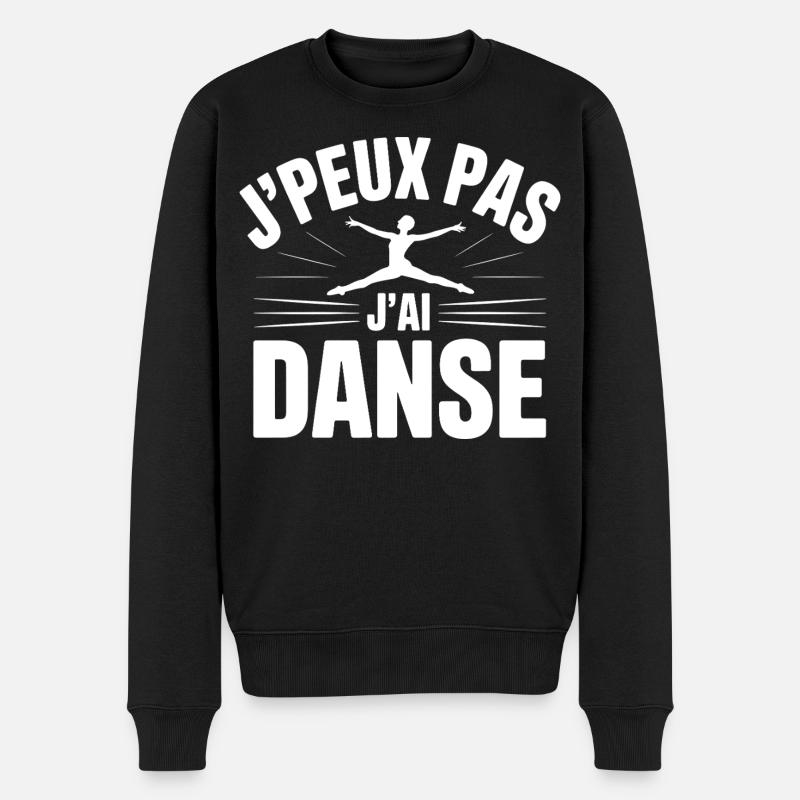 J'Peux Pas J'Ai Danse - Pull Premium bio Homme - noir
