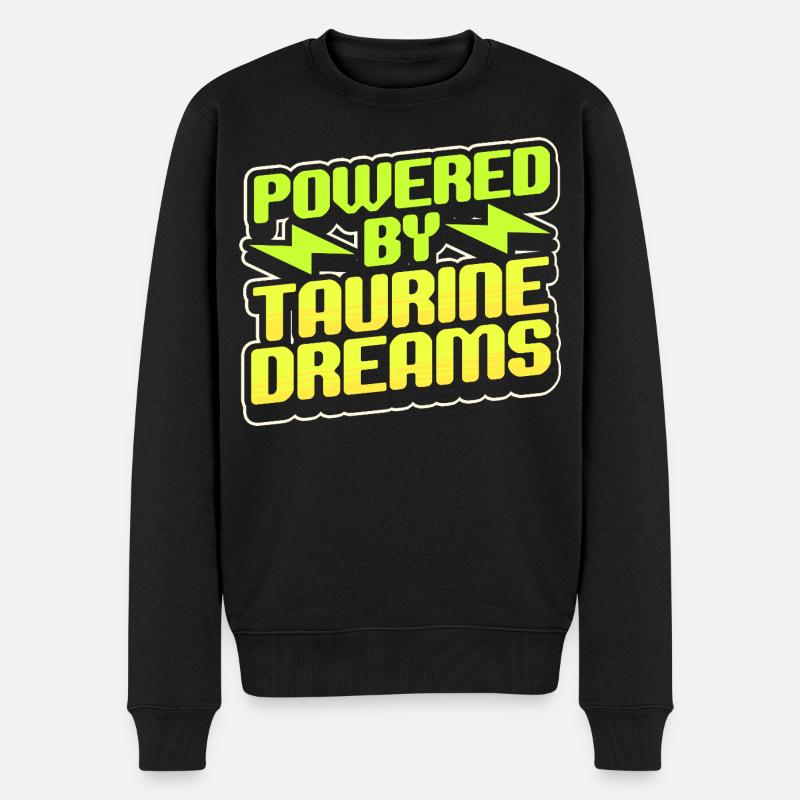 Boisson énergisante alimentée par Taurine Dreams - Pull Premium bio Homme - noir