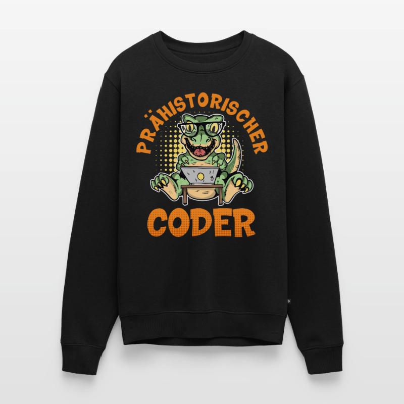 Programmation PRÉHISTORIQUE : Divertissement du CODER Pull Premium bio Homme