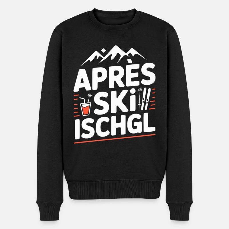 Après Ski Party Ischgl - Pull Premium bio Homme - noir