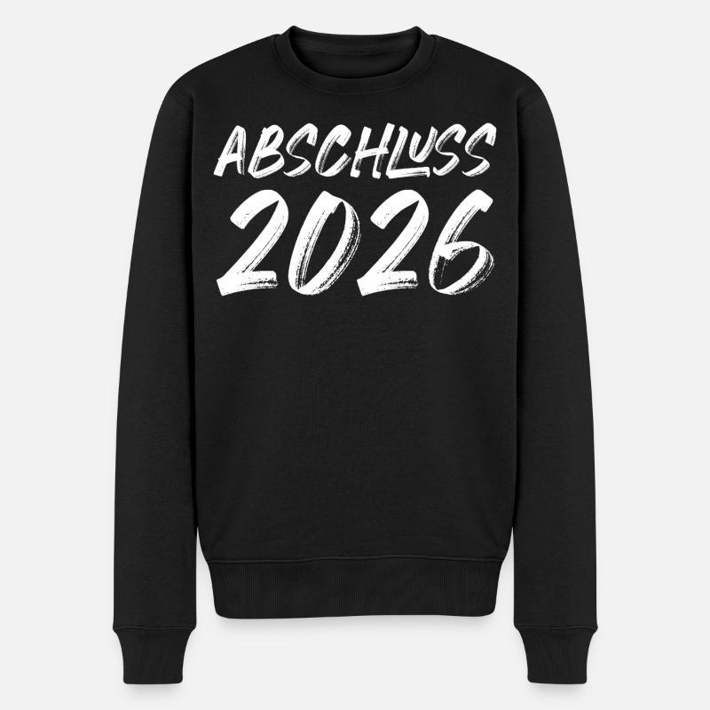 Remise des diplômes 2026 - Pull Premium bio Homme - noir