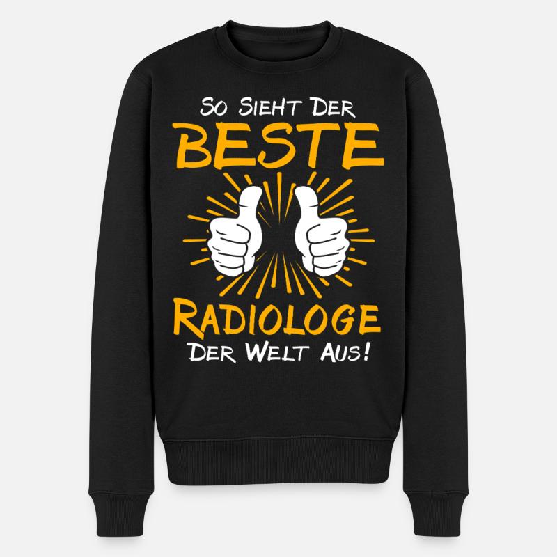 Radiologe Geschenkidee - Männer Premium Bio Pullover - Schwarz