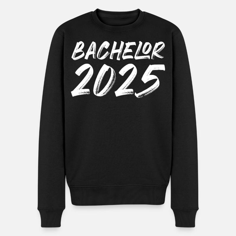 Bachelor 2026 - Männer Premium Bio Pullover - Schwarz